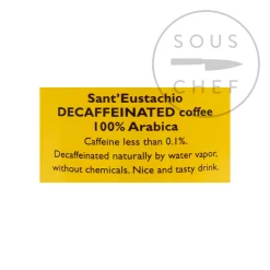 Best Sant'Eustachio Decaffeinated Ground Coffee, 250g Ingredients Brands|Italian Ingredients