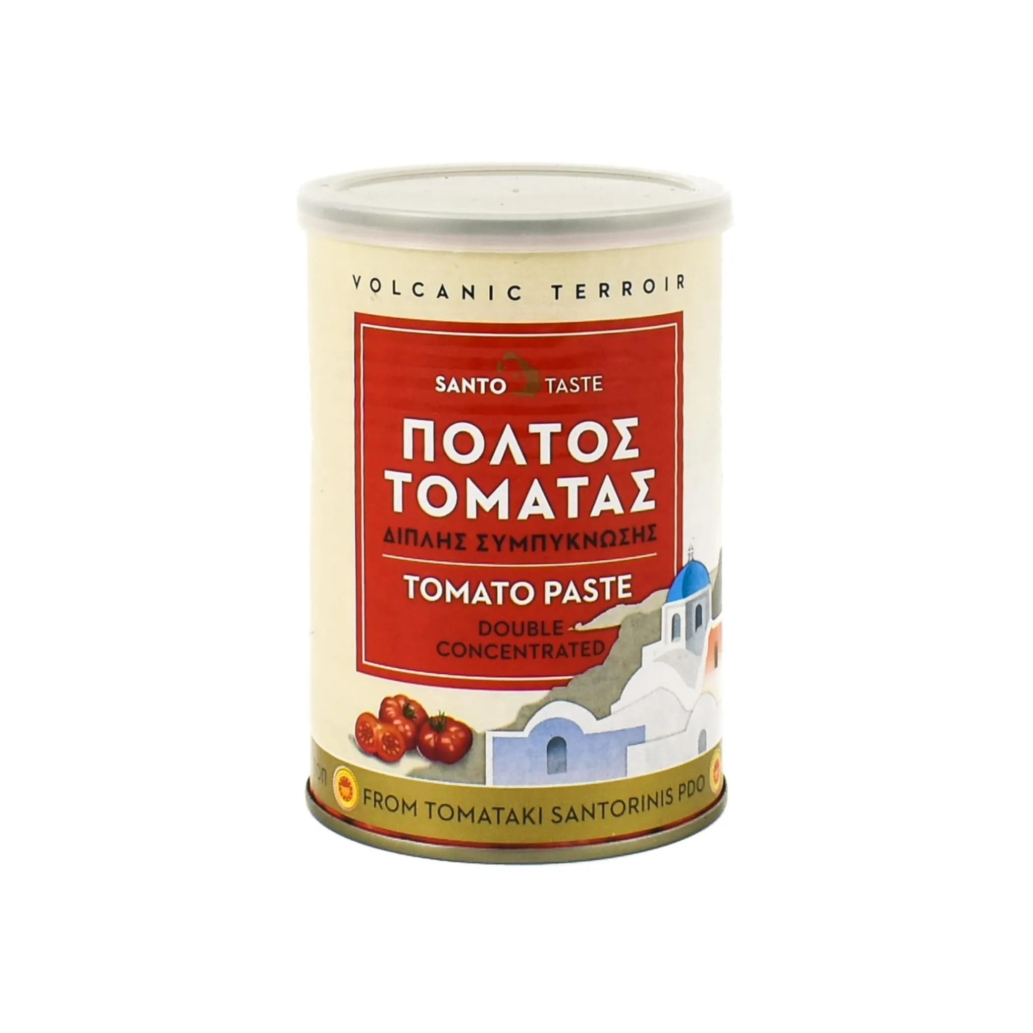 Santorini Tomato Puree Double Concentrated, 410g Ingredients Brands|Greek Ingredients