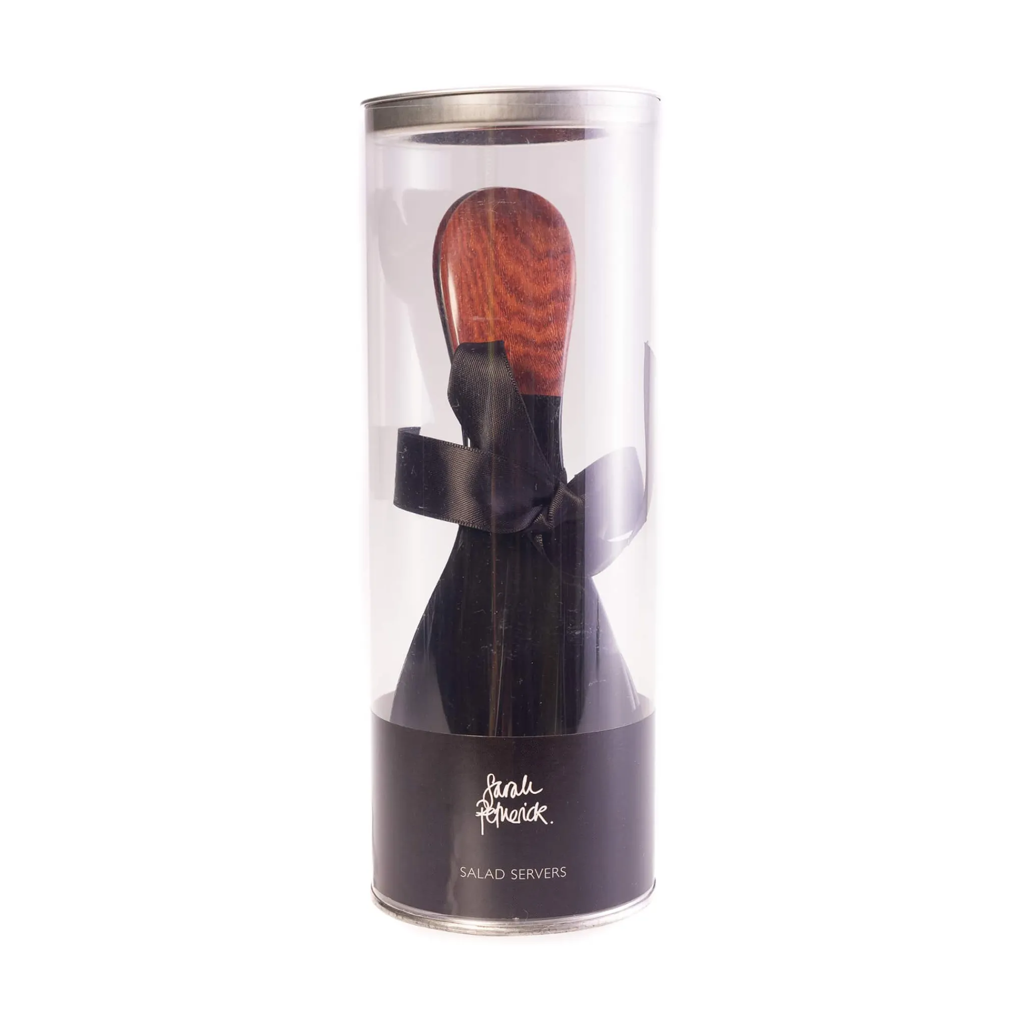 Best Rosewood & Black Horn Short Salad Serving Set Cutlery|Tableware Brands