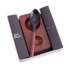 Best Rosewood Egg Cup with Black Horn Egg Spoon Cutlery|Tableware Brands