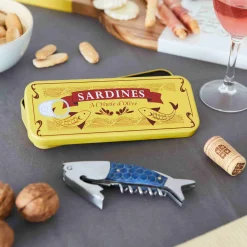 Hot Sardine in a Tin Corkscrew Cocktail Making & Barware