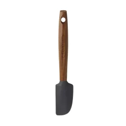 New Carbonized Ash & Silicone Jar Scraper, 21cm Kitchen Tools & Utensils