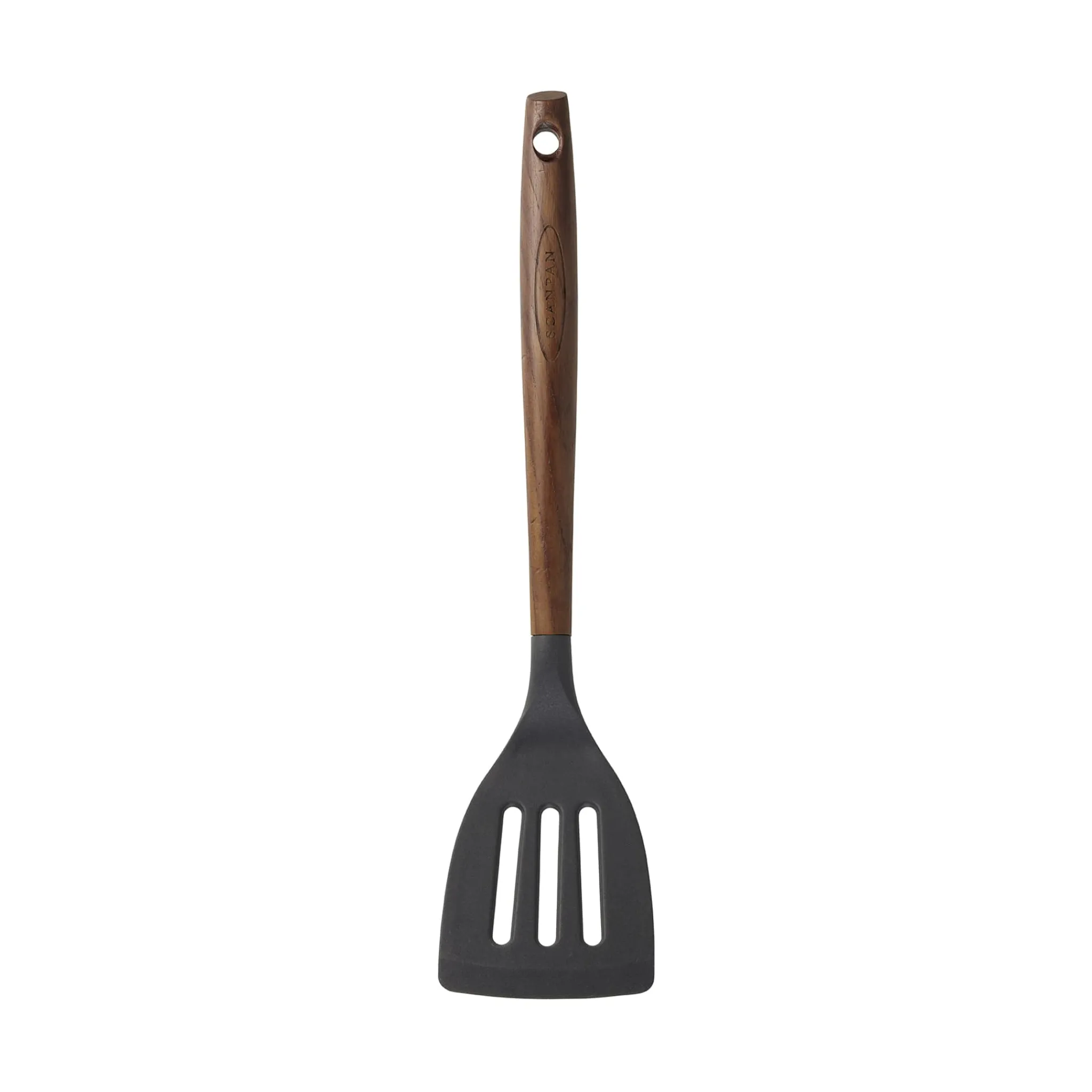 Outlet Carbonized Ash & Silicone Turner, 31cm Kitchen Tools & Utensils