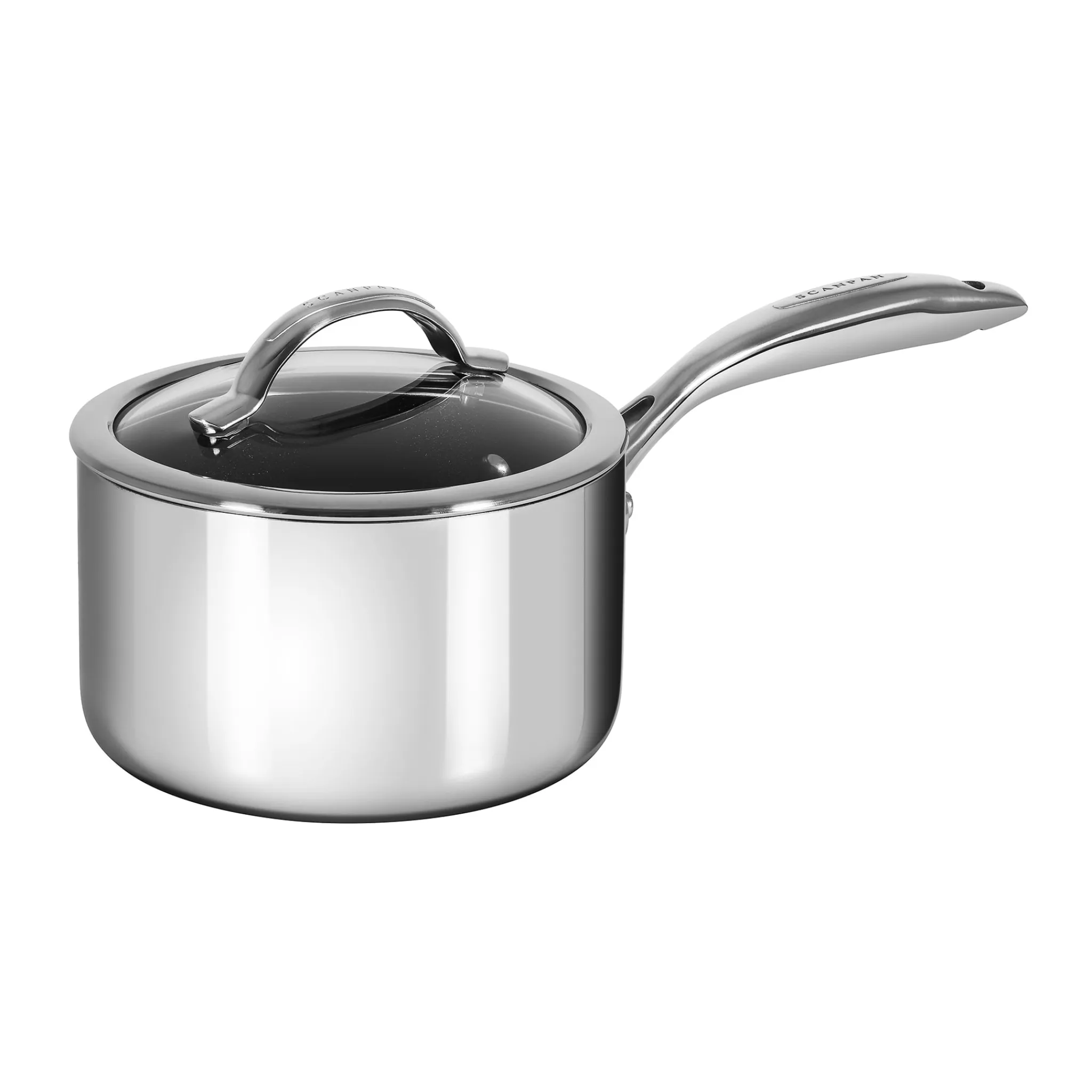 Outlet HaptIQ Stainless Steel Non-Stick Saucepan with Lid Pots & Pans