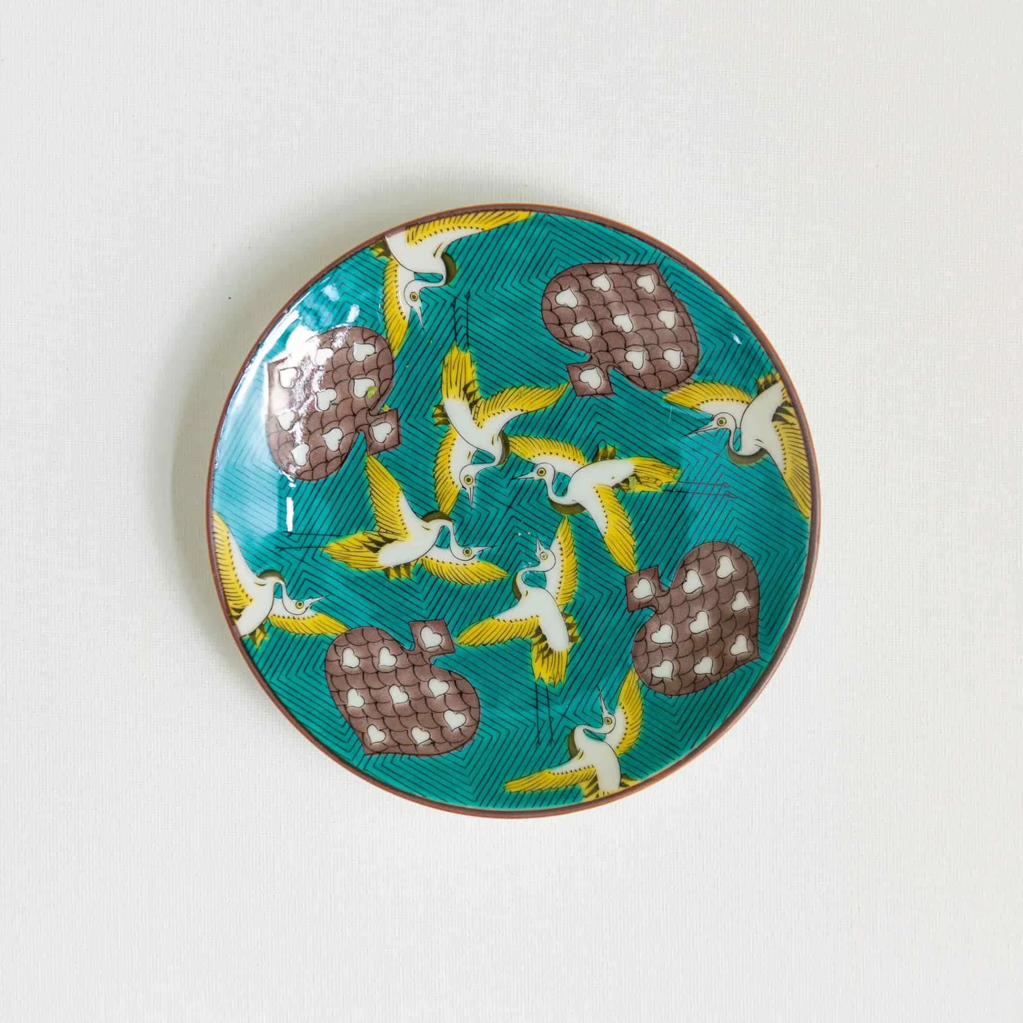 Clearance Porcelain Assorted Floral Side Plates, Set of 5, 15cm Japanese Ingredients|Plates