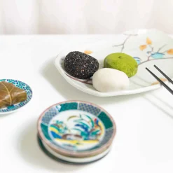 Clearance Porcelain Birds on Branch Rectangular Platter, 32cm Japanese Ingredients|Table Setting