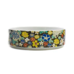 Sale Porcelain Black Floral Motif Sweets Container, 3 Compartments Tableware Brands|Japanese Ingredients