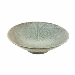 Outlet Senkei Shallow Bowl, Green, 24cm Tableware Brands|Japanese Ingredients