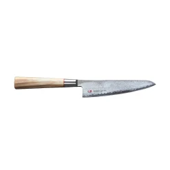 Clearance Senzo Twist Damascus Steel VG10 Core Small Santoku Knife, 14.3cm Japanese Ingredients|Kitchen Knives