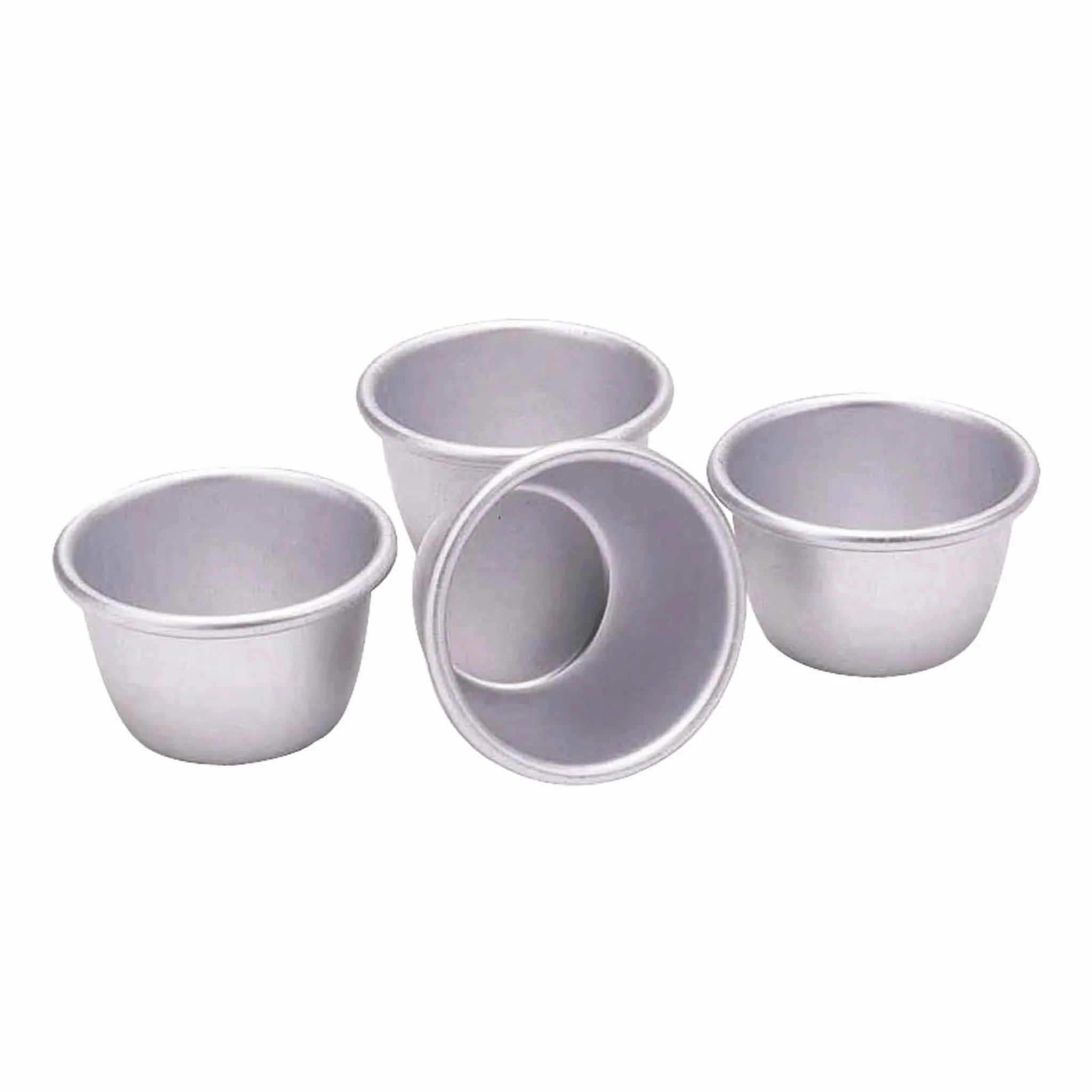 Sale Set of 4 Anodised Mini Pudding Moulds Baking Supplies & Equipment