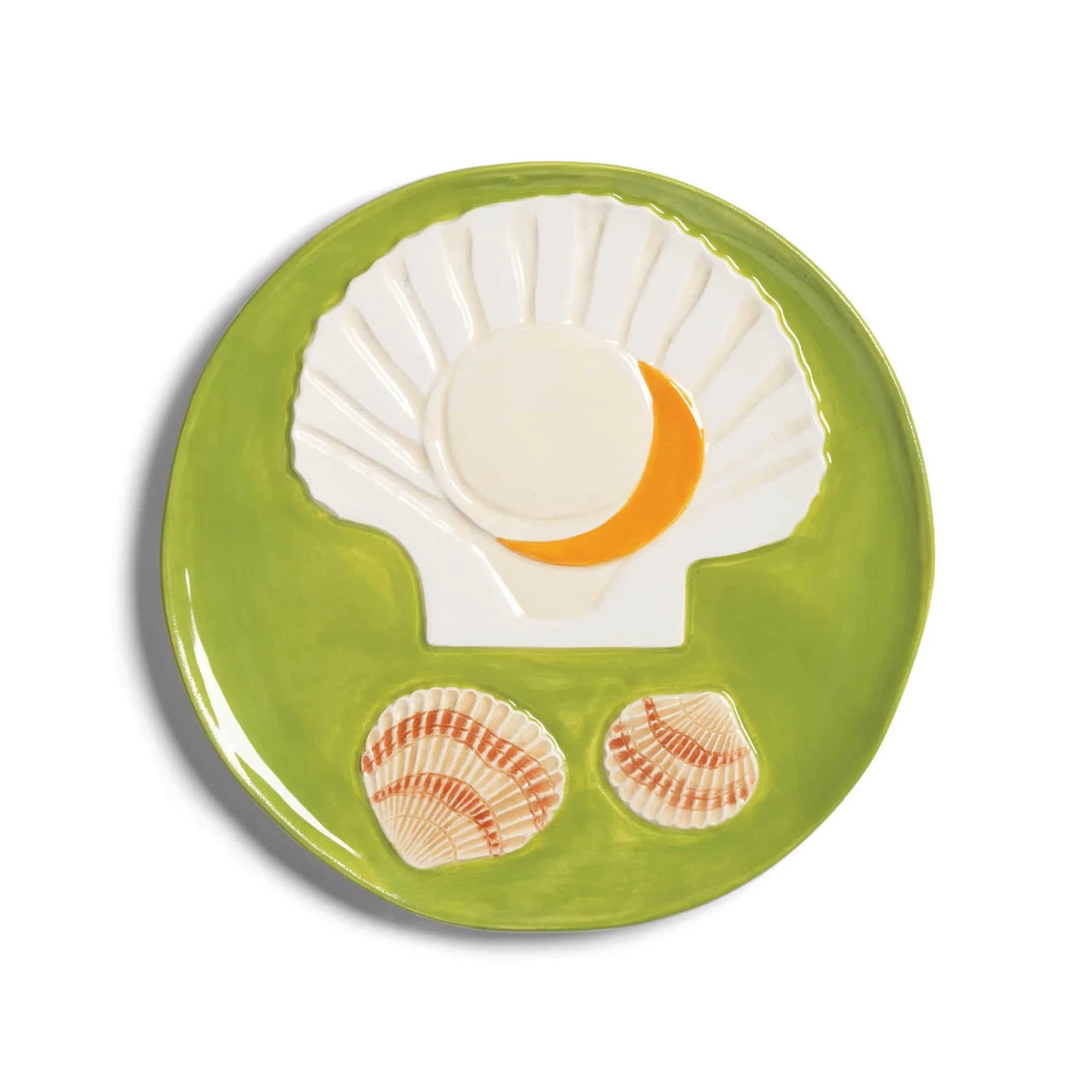 Set of 4 Assorted Seafood Side Plates, 16cm Plates|Crockery & Dinnerware