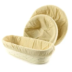 Outlet Set of 2 Banneton Liner - Fits Round, 1kg Baking Supplies & Equipment