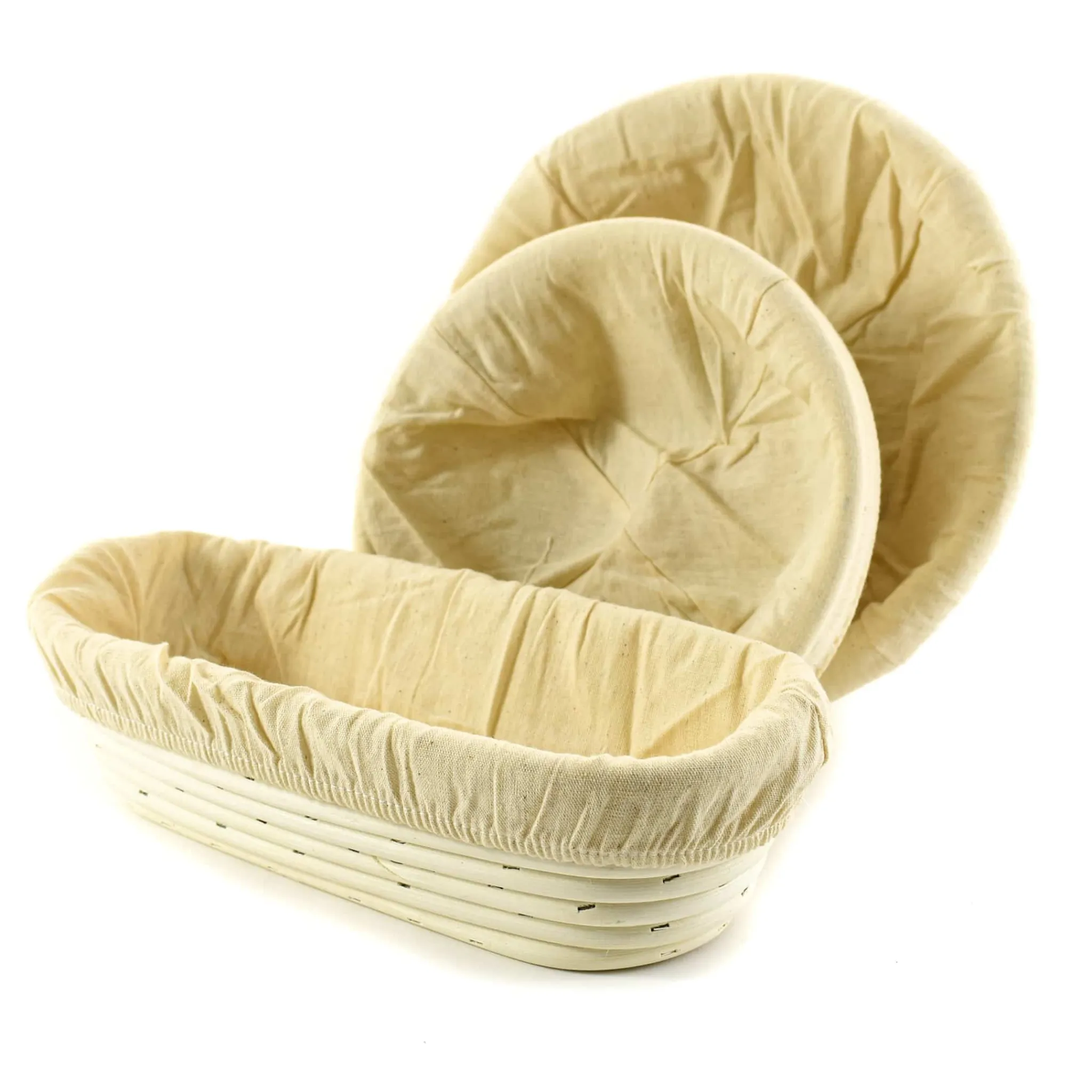 Discount Set of 2 Banneton Liner - Fits Round, 750g Baking Supplies & Equipment
