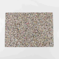Outlet Set of 4 Beach Clean Recycled Cork Rectangle Placemats, 35cm Tableware Brands