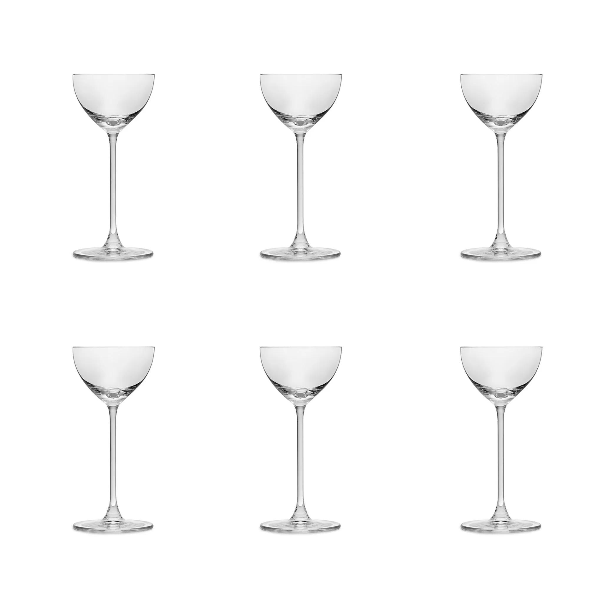 Sale Set of 6 Fine Stemmed Nick & Nora , 155ml Tableware Brands|Cocktail Making & Barware