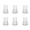 Hot Set of 6 Geometric Glasses, 410ml Tableware Brands