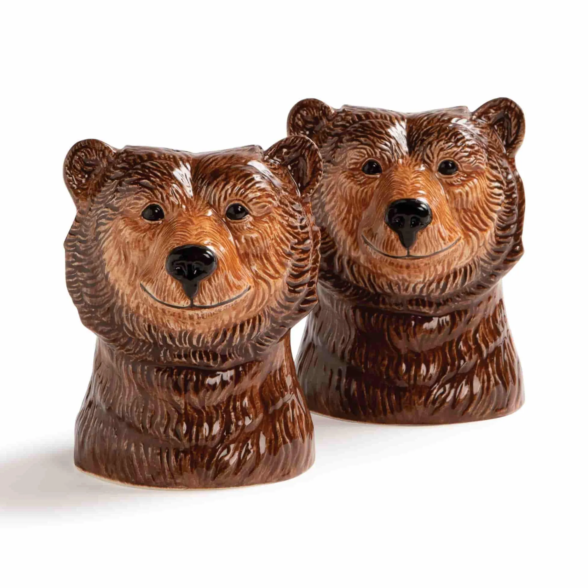 Online Set of 2 Grizzly Bear Salt and Pepper Shakers Tableware Brands