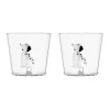 New Set of 2 Dalmatian Tumblers, 300ml Table Setting|Drinking Glasses