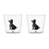 Sale Set of 2 Poodle Tumblers, 300ml Table Setting|Drinking Glasses