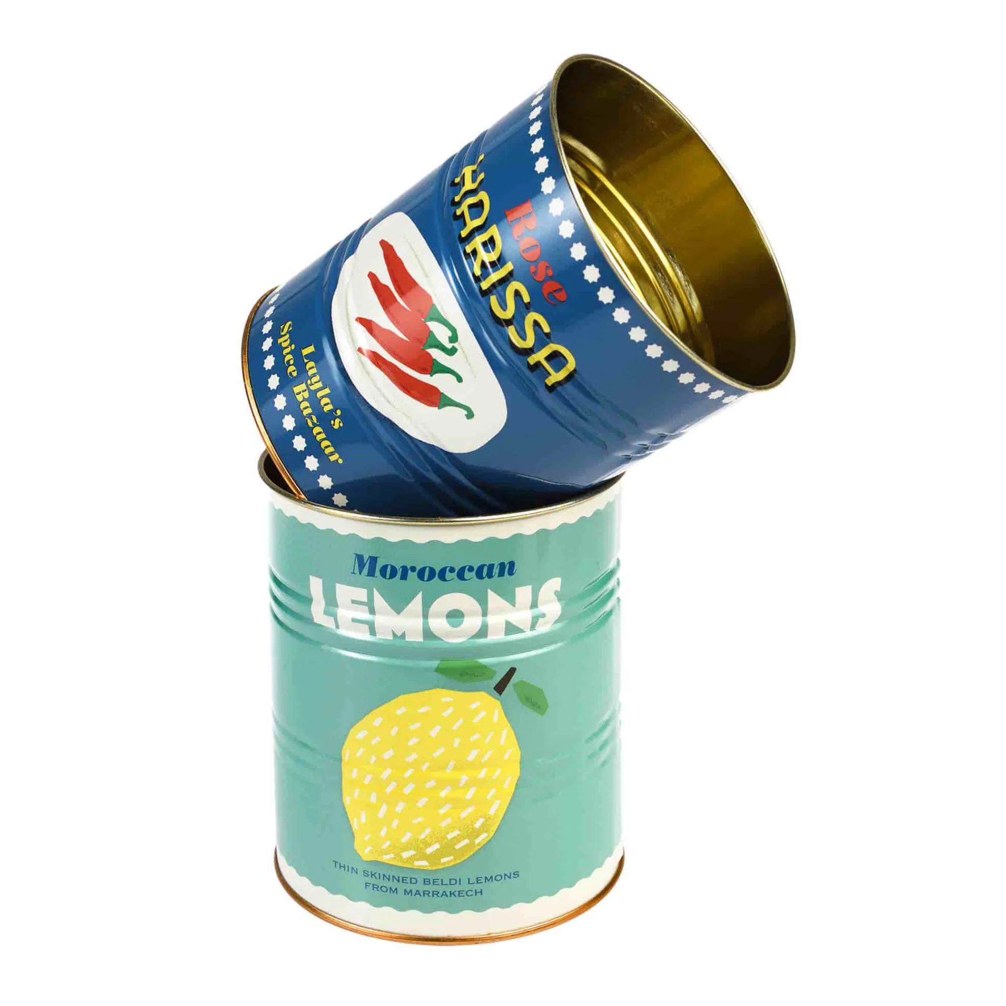 Outlet Set of 2 Lemon & Harissa Utensil Jars Tableware Brands