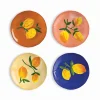 Sale Set of 4 Lemon Side Plates, 16cm Tableware Brands|Plates