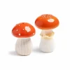 Clearance Set of 2 Mushroom Salt and Pepper Shakers Tableware Brands