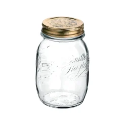 Discount Set of 12 Quattro Staggioni Wide Mouth Screw Top Glass Preserving Jars, 700ml Pickling, Preserving & Fermenting Jars
