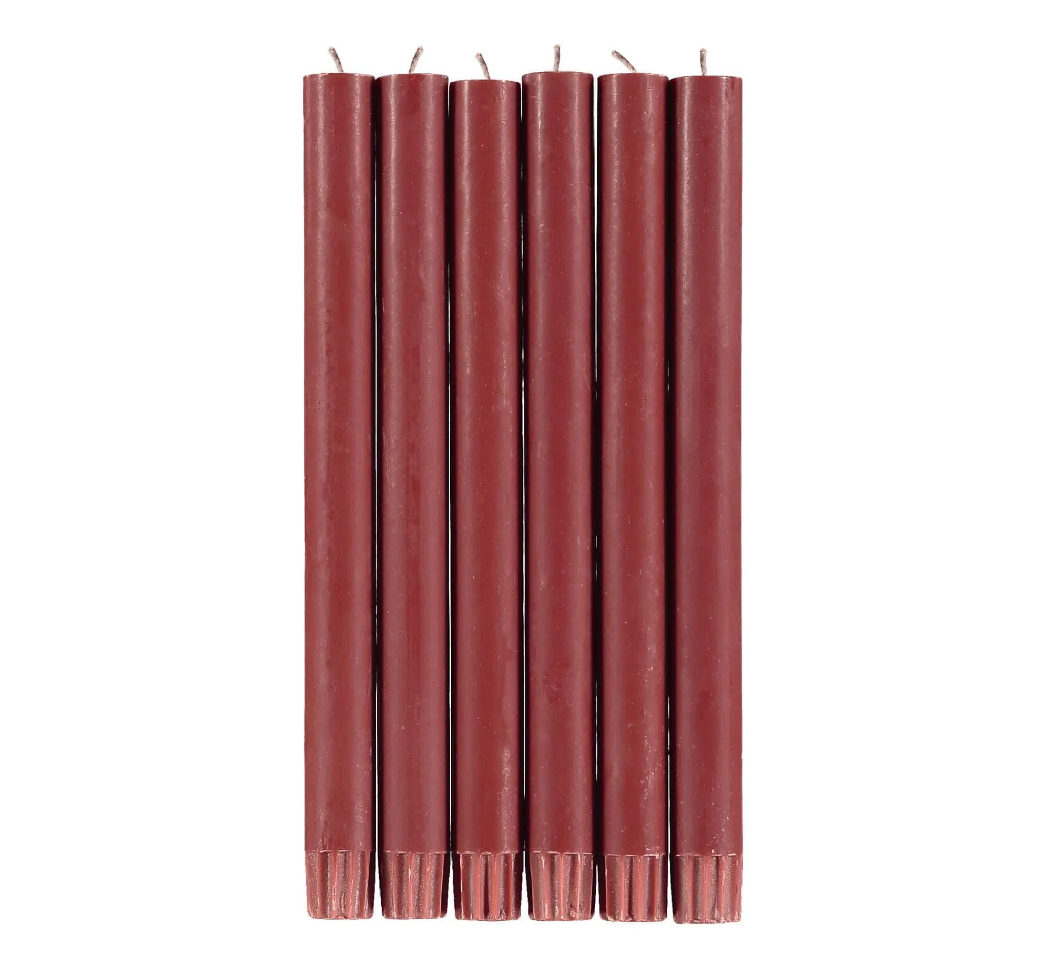 Best Set of 6 Red Dinner Candles Table Setting|Tableware Brands