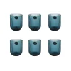 Clearance Set of 6 Ribbed Blue Tumblers, 270ml Tableware Brands