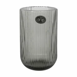 Discount Set of 6 Ribbed Green Highball Glasses, 430ml Tableware Brands|Cocktail Making & Barware