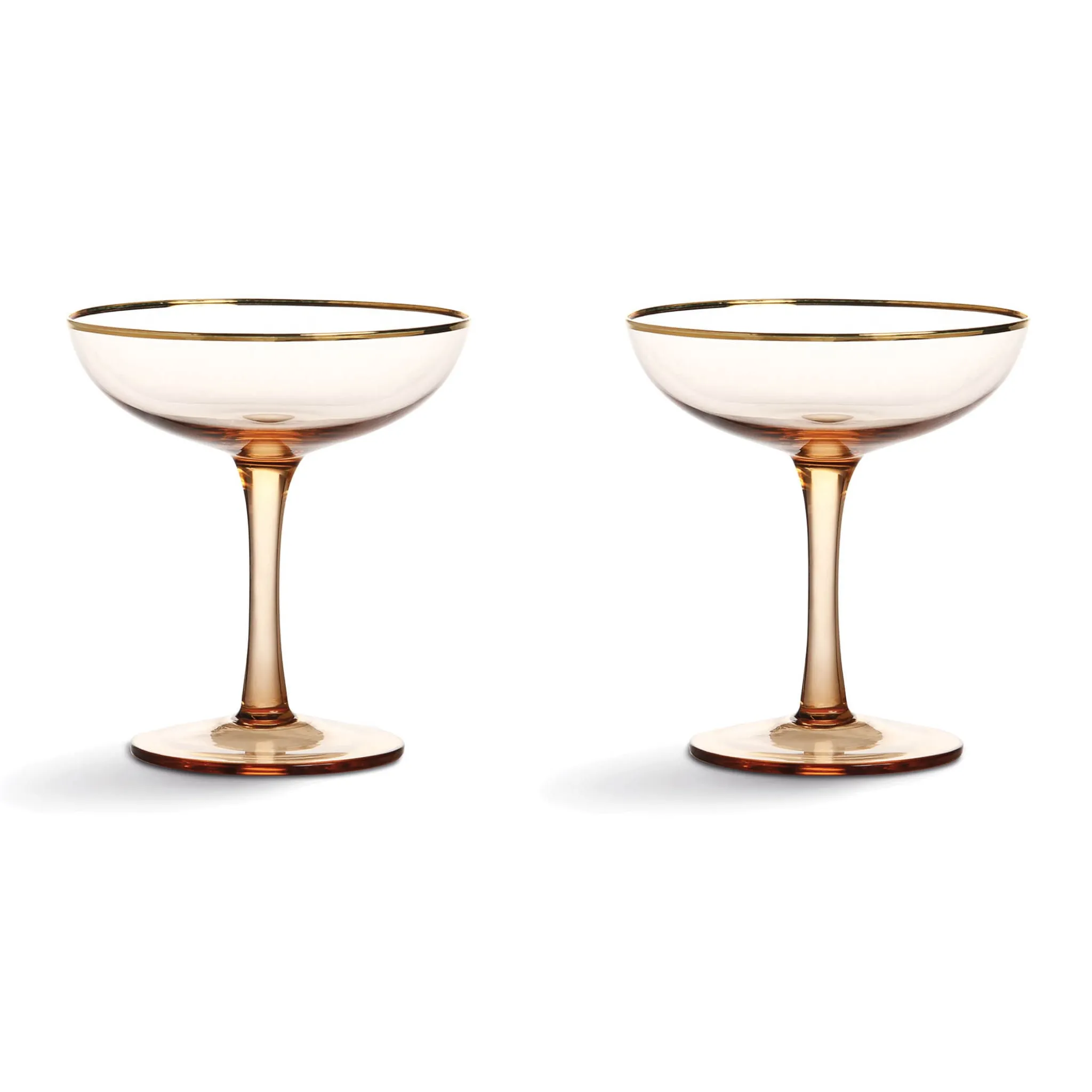 Discount Set of 2 Rose Coupe Glasses Tableware Brands|Table Setting