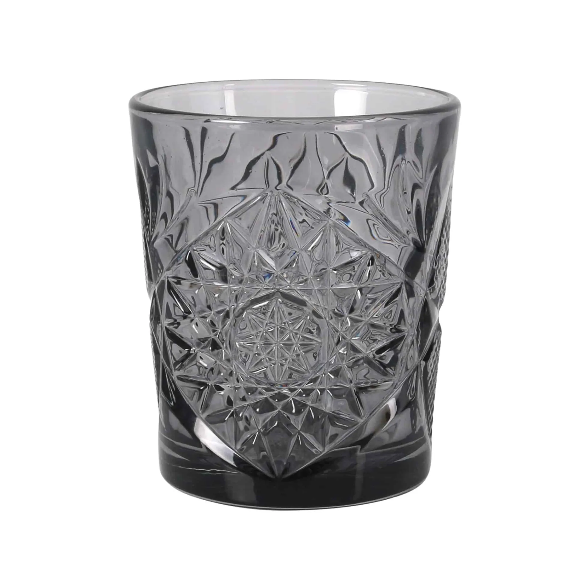 Set of 6 Smoke Hobstar Tumbler, 350ml Tableware Brands