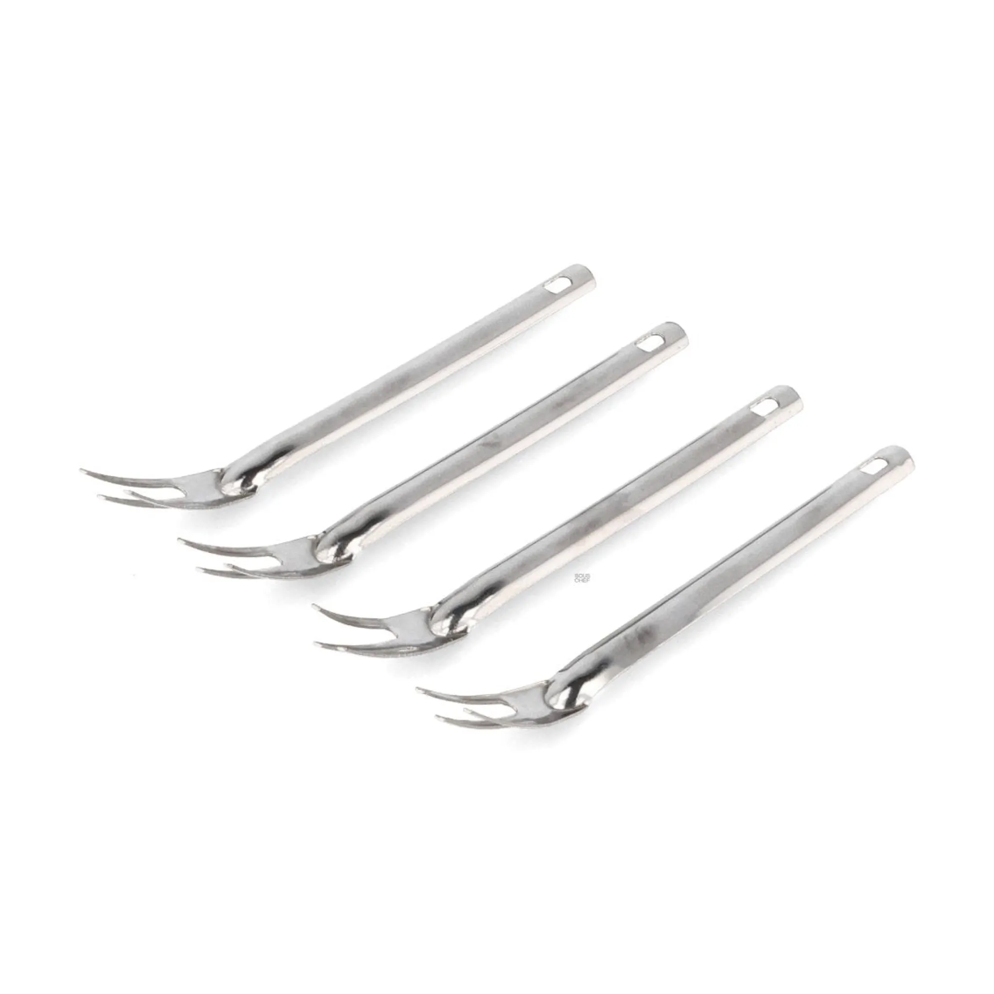 Online Set of 100 Stainless Steel Canape Tasting Forks Canape Supplies|Tableware Brands