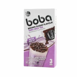 Sale Short Dated Brown Sugar Boba Taro Milk Tea Kit, 3 sets Ingredients Brands|Drinks