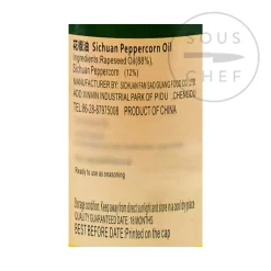 Clearance Sichuan Peppercorn Oil - Prickly Oil, 210ml Ingredients Brands|Chinese Ingredients