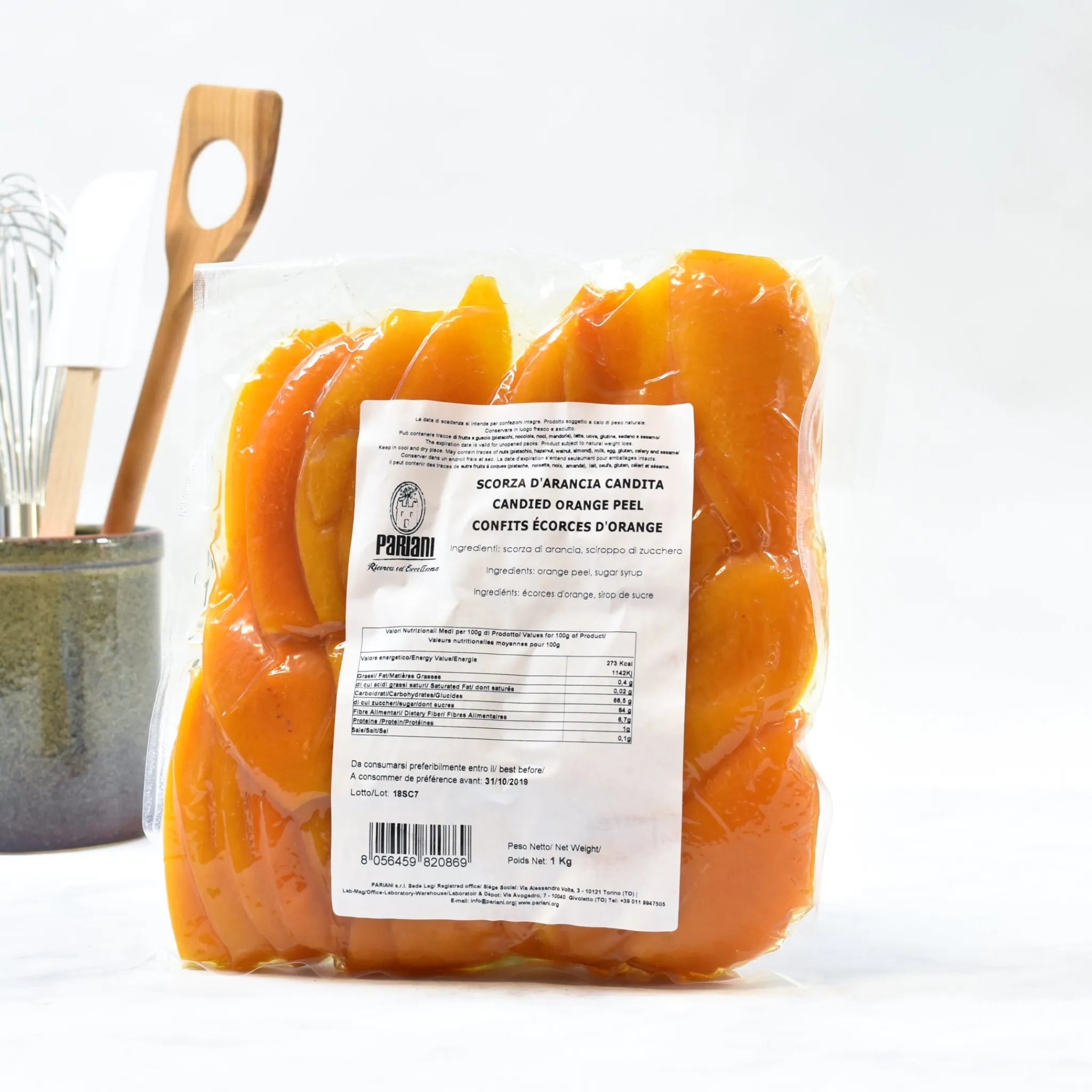 Sale Sicilian Candied Orange Peel, 1kg Ingredients Brands|Italian Ingredients