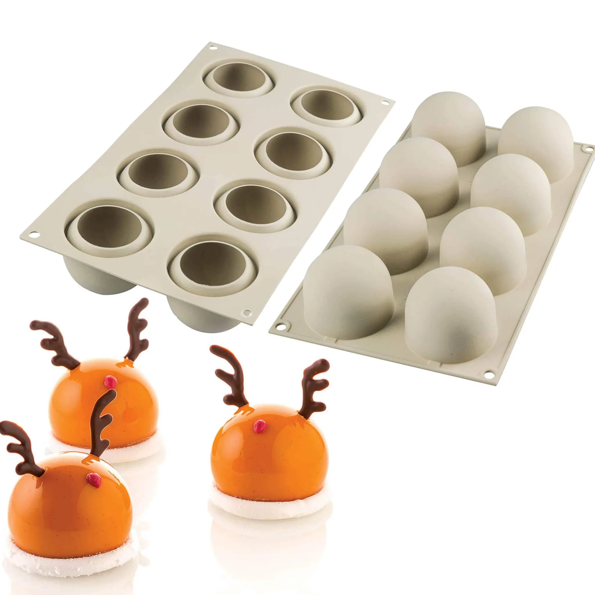 Hot Dolce Tartufo Silicone Dessert Mould Italian Ingredients|Baking Supplies & Equipment