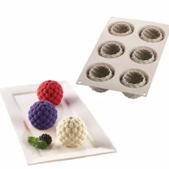 Discount Silicone Berry Dessert Mould, 115ml Italian Ingredients|Baking Supplies & Equipment