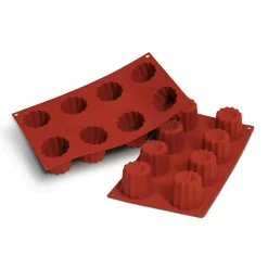 Outlet Silicone Canele Mould, 8 Caneles Italian Ingredients|Baking Supplies & Equipment