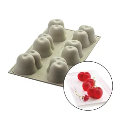 Discount Silicone Cherry Dessert Mould, 105ml Baking Supplies & Equipment