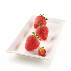 Sale Silicone Strawberry Dessert Mould, 95ml Baking Supplies & Equipment