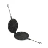 Outlet Cast Iron Waffle Iron, 21cm Pots & Pans