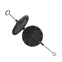 Outlet Cast Iron Waffle Iron, 21cm Pots & Pans