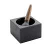 Discount Contemporary Cast Iron & Walnut Pestle & Mortar Table Setting|Kitchen Tools & Utensils