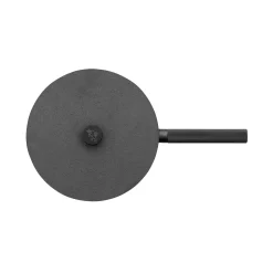 New Noir Cast Iron Saute Pan with Lid, 28cm Pots & Pans