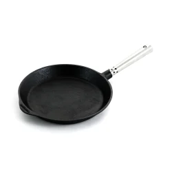 New Professional Cast Iron & Stainless Steel Frying Pan Pots & Pans