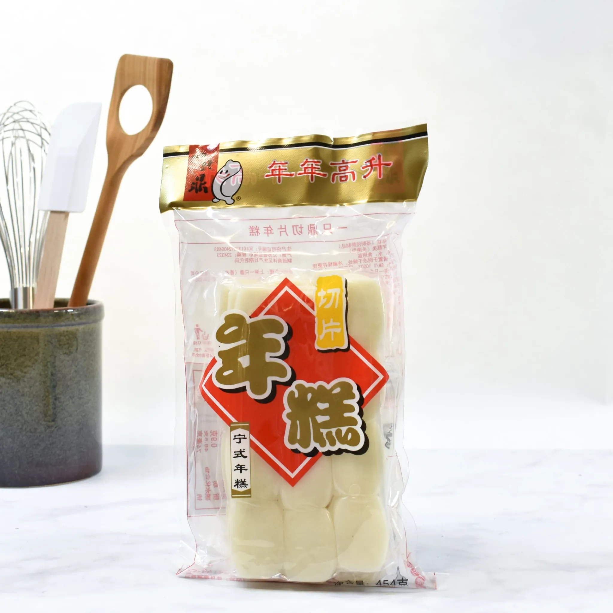 New Sliced Rice Cake for Hot Pot, 454g Chinese Ingredients|Pasta, Rice & Beans