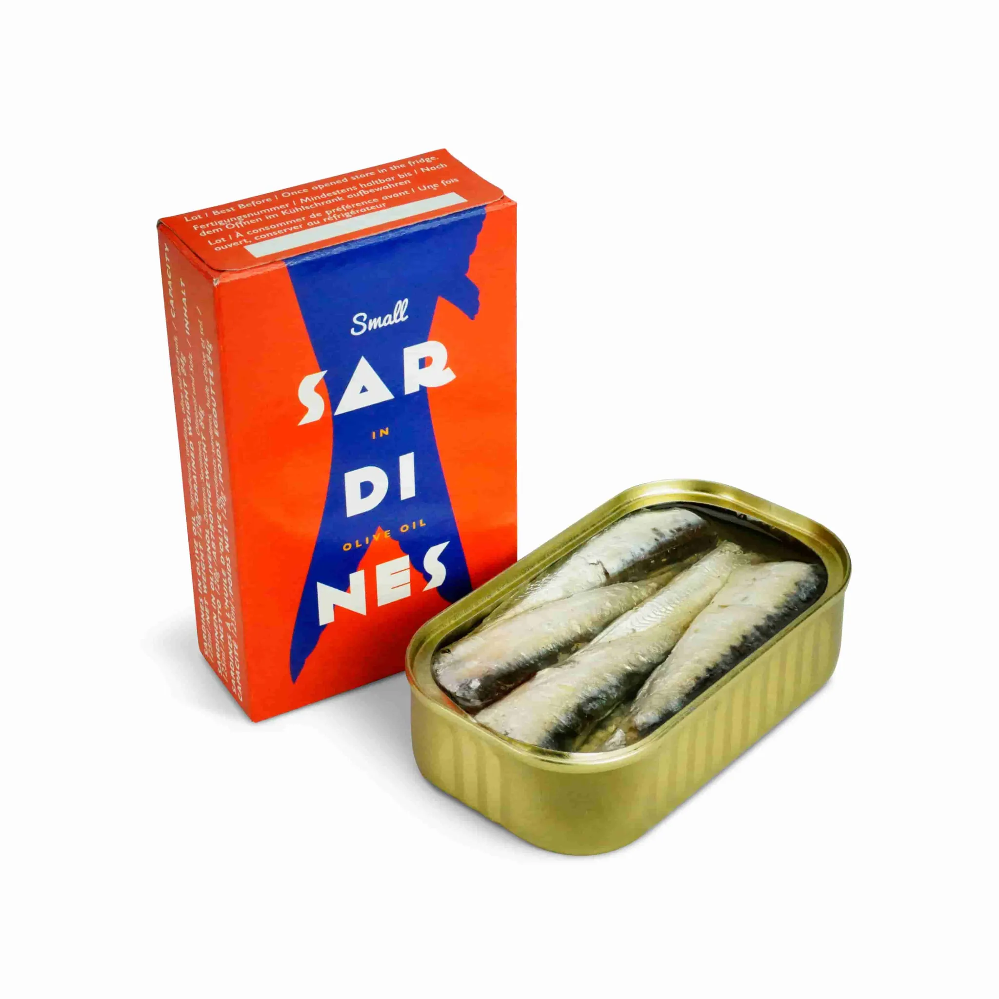 Clearance Small Sardines in Olive Oil, 115g Spanish Ingredients|Tinned Fish & Seafood