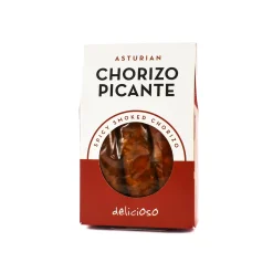 Smoked Asturian Cooking Chorizo Picante, 250g Spanish Ingredients|Charcuterie
