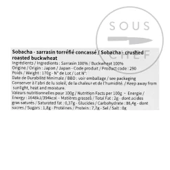 Sale Sobacha - Crushed Roasted Buckwheat Seeds, 170g Ingredients Brands|Japanese Ingredients